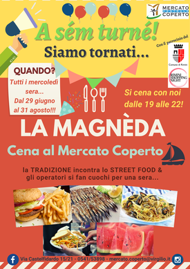La Magnda - Cena al Mercato Coperto