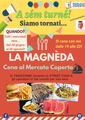 La Magnda - Cena al Mercato Coperto